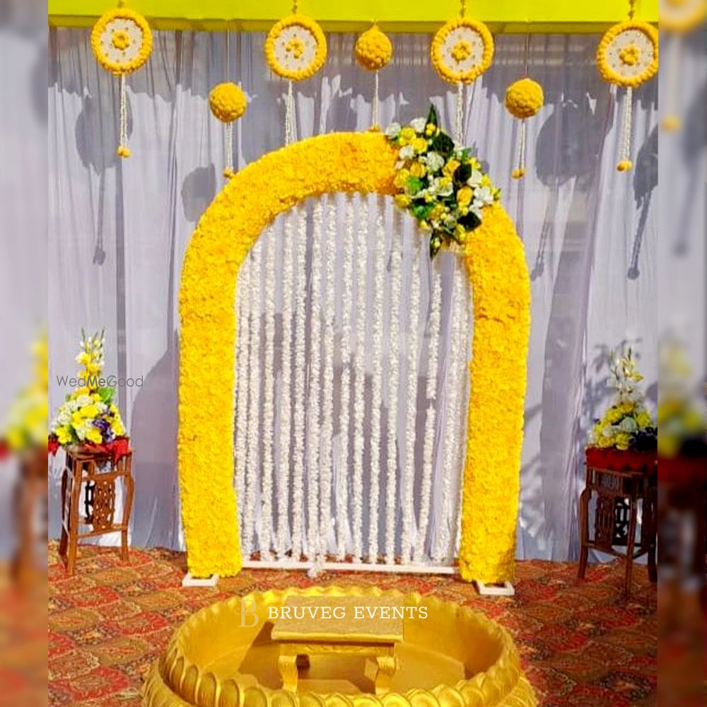 Photo From Haldi Decoration - By Bruveg Events