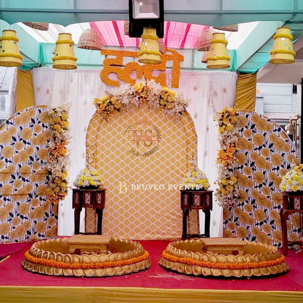 Photo From Haldi Decoration - By Bruveg Events