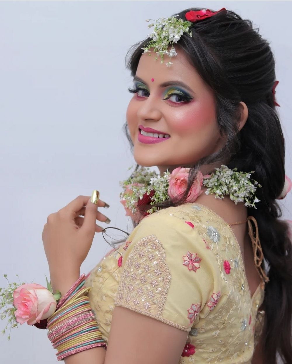 Photo From Haldi makeup - By BS Makeovers