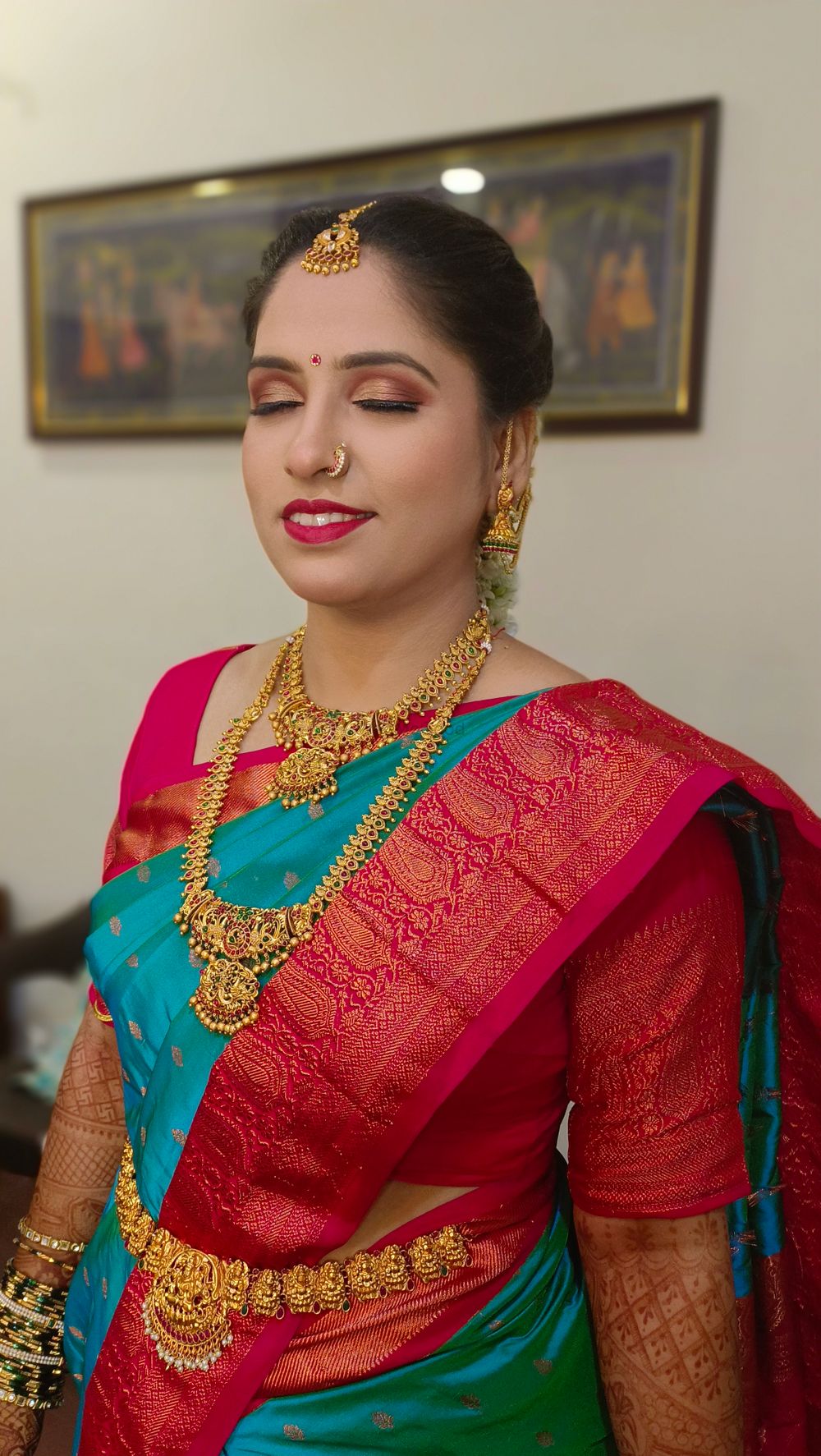Photo From South Indian Bride - By Priyanka Surve Makeovers