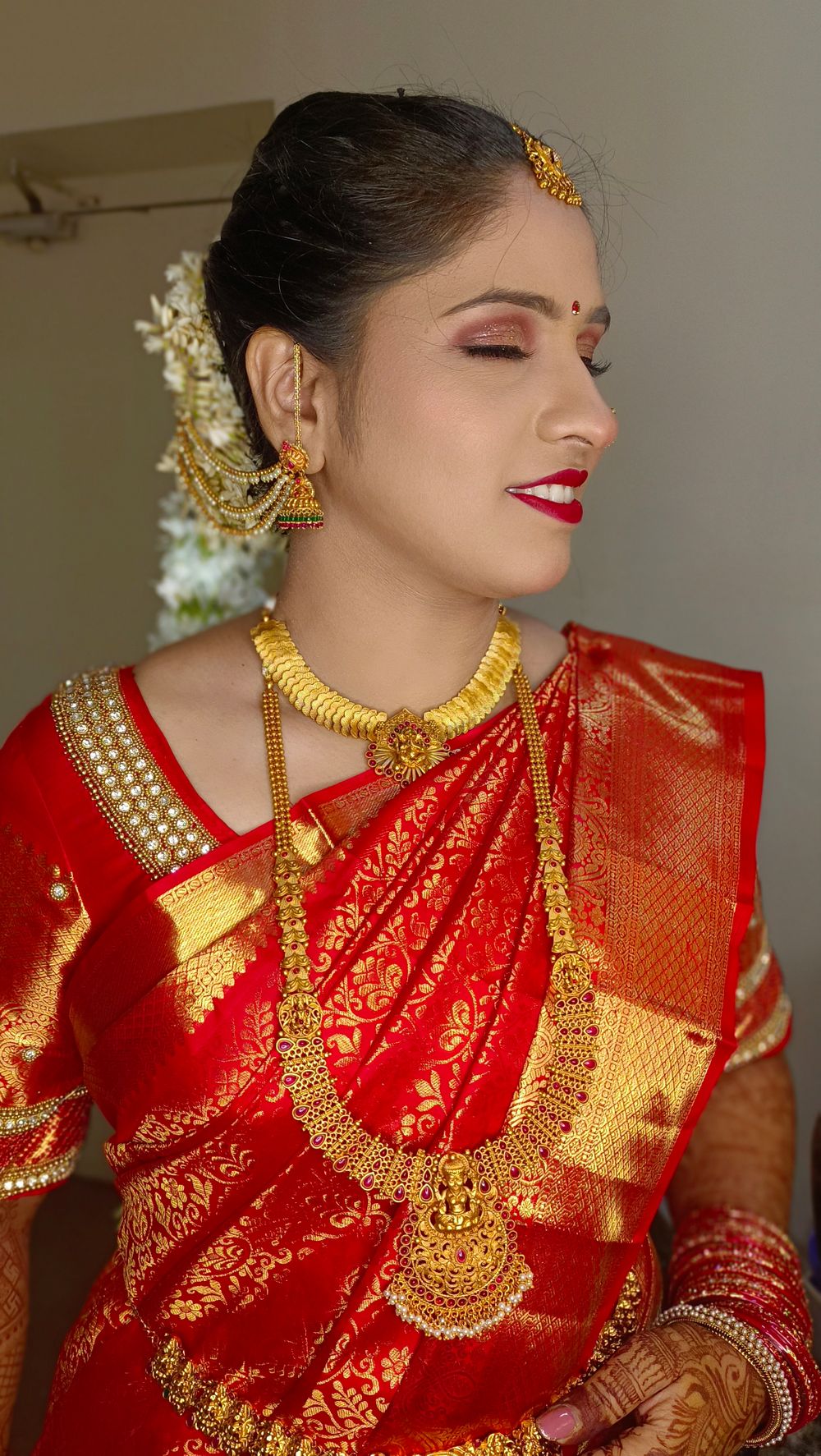 Photo From South Indian Bride - By Priyanka Surve Makeovers