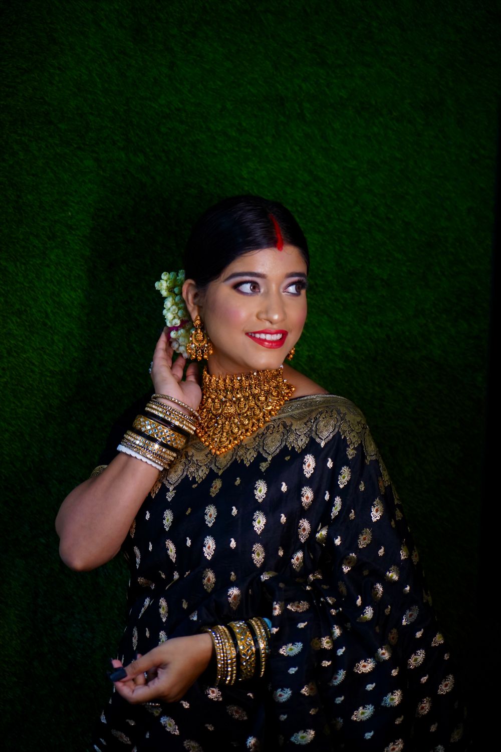 Photo From Engagement Looks in Saree - By Makeup by Pranshi