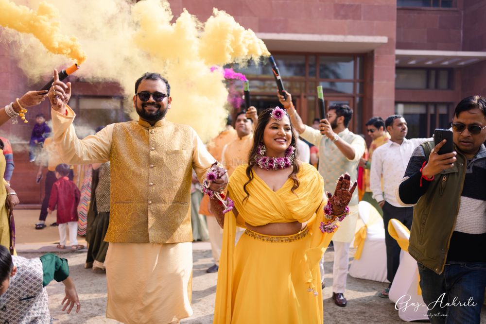 Photo From Ayush & Urvashi Haldi and Sangeet - By Attractive Celebration Eventz