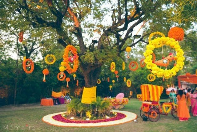 Photo From Haldi Decoration - By Gauri Greens