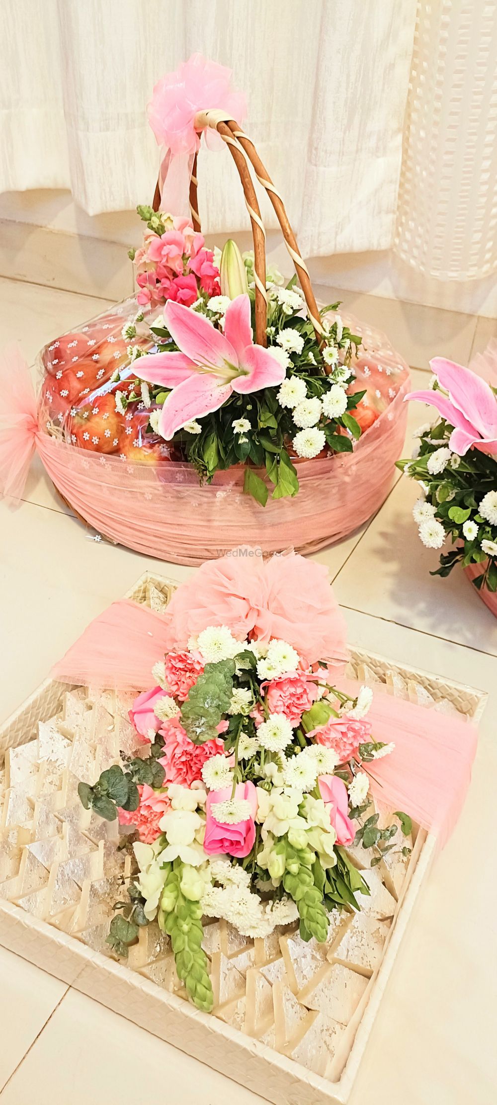 Photo From Fresh Flowers/Real Flowers Trousseau Packing !!! - By Glitterzz Creatio