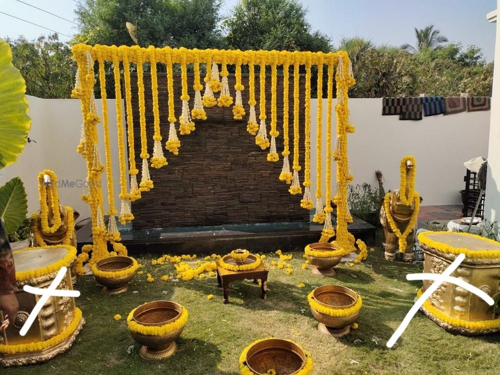 Photo From Haldi/Mehdi - By The Mesmerizing Floral Planet