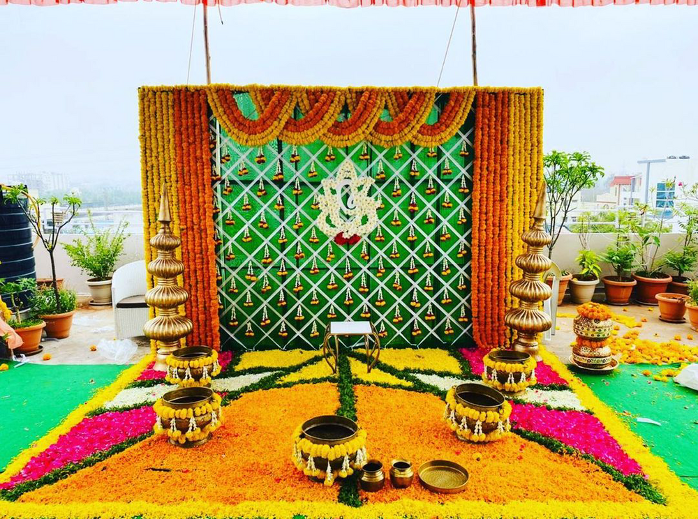 Photo From Haldi/Mehdi - By Decent Decorator