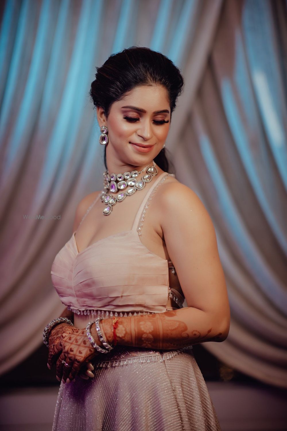 Photo From Akriti's Engagement Look'23 - By Makeup by Oosh