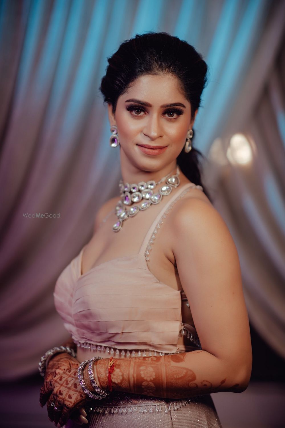 Photo From Akriti's Engagement Look'23 - By Makeup by Oosh