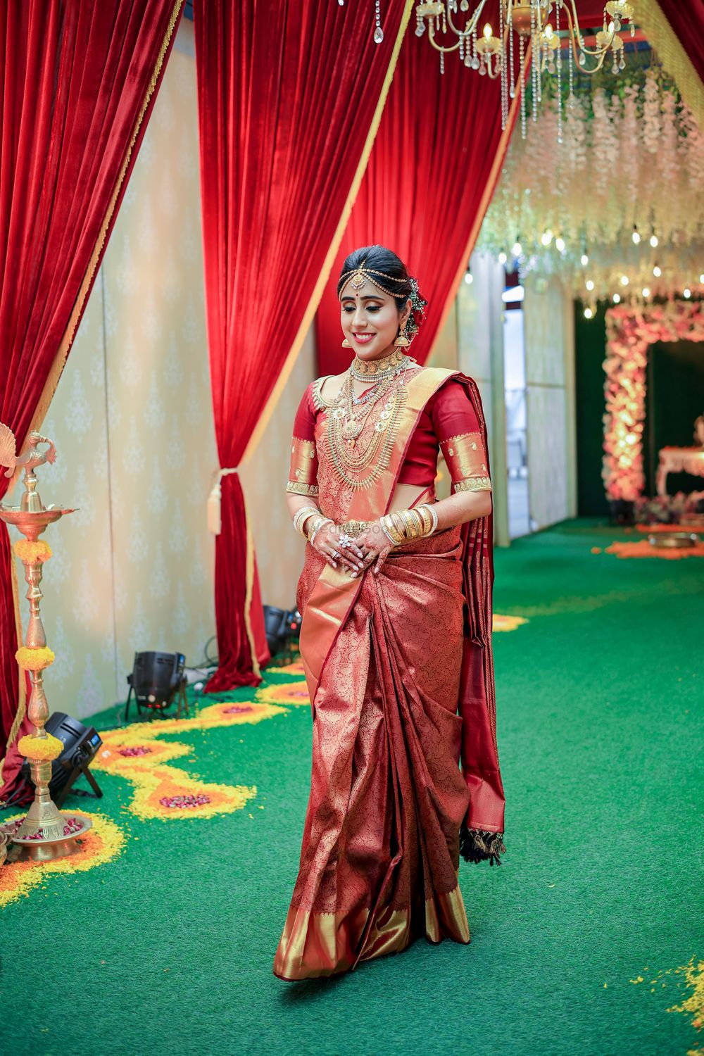 Photo From South Indian Bridal Makeup & Hairstyles - By TIME MACHINE SALON