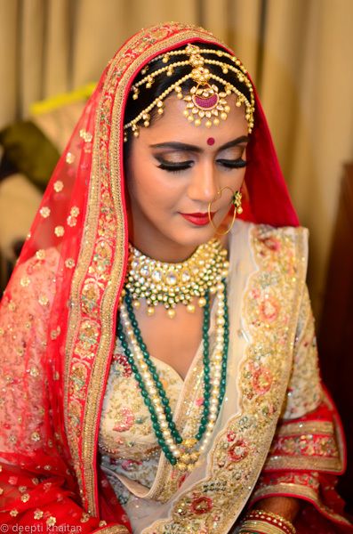 Photo From Sadhvi's wedding - By Deepti Khaitan Makeup