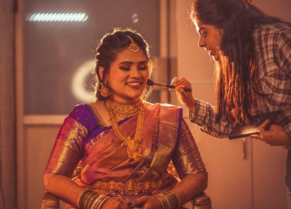 Photo From Vibha wedding - By Makeup by Yashaswini