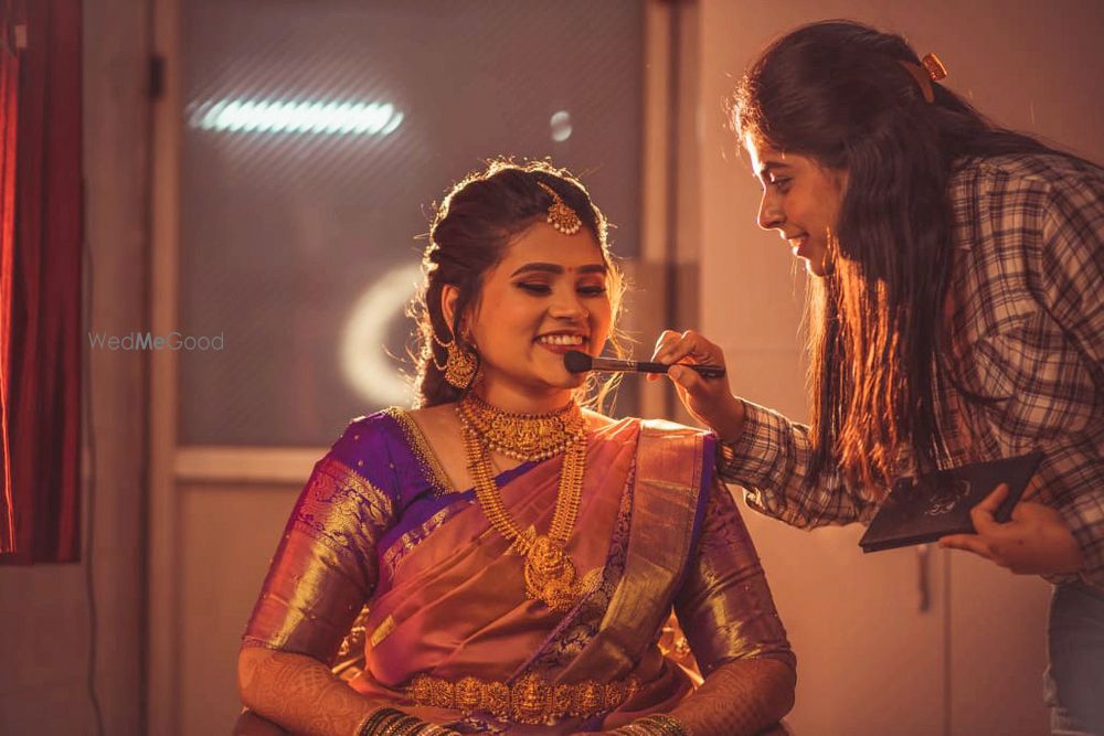 Photo From Vibha wedding - By Makeup by Yashaswini