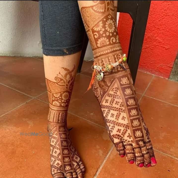 Photo From Bridal feet design - By Gaurav Mehendi Artist