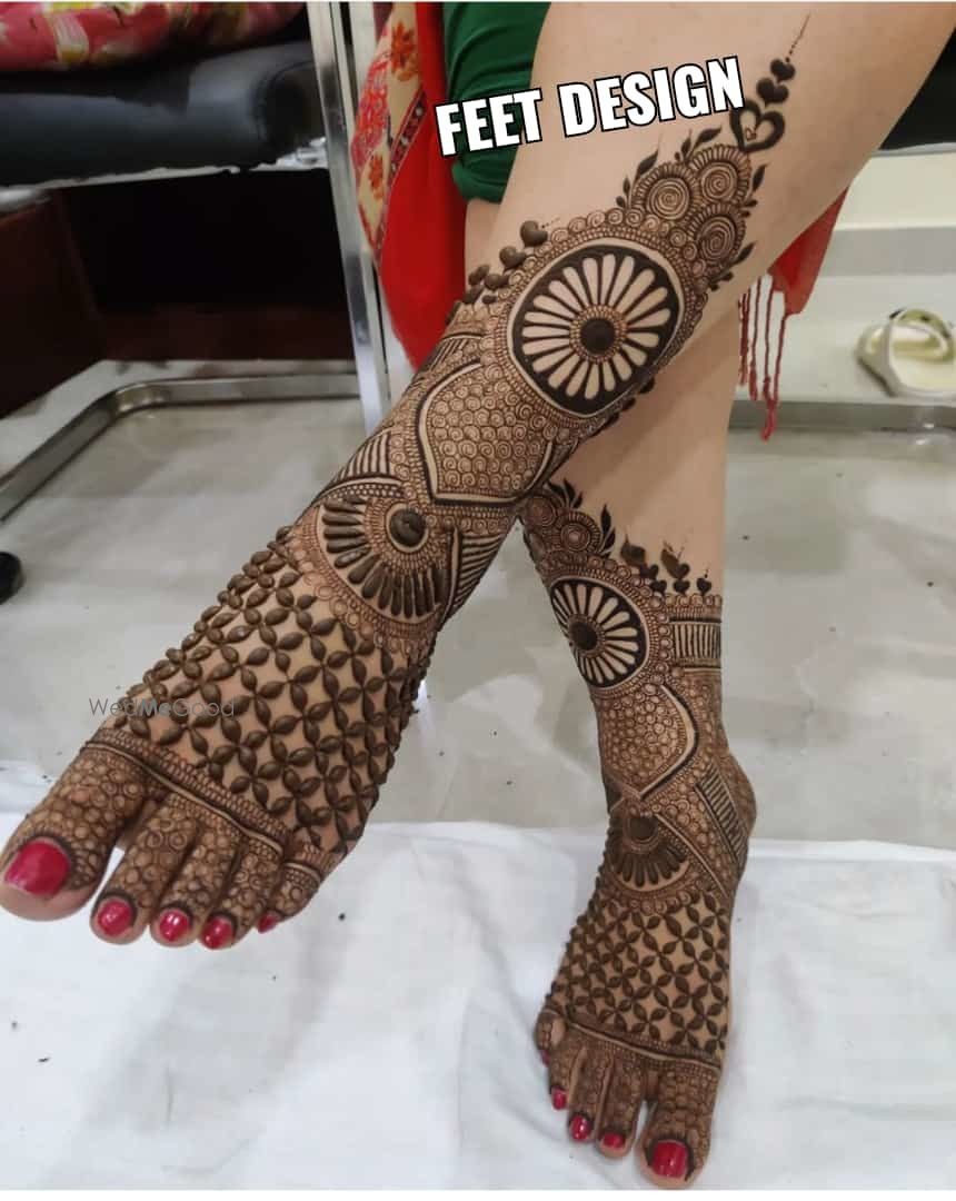 Photo From Bridal feet design - By Gaurav Mehendi Artist