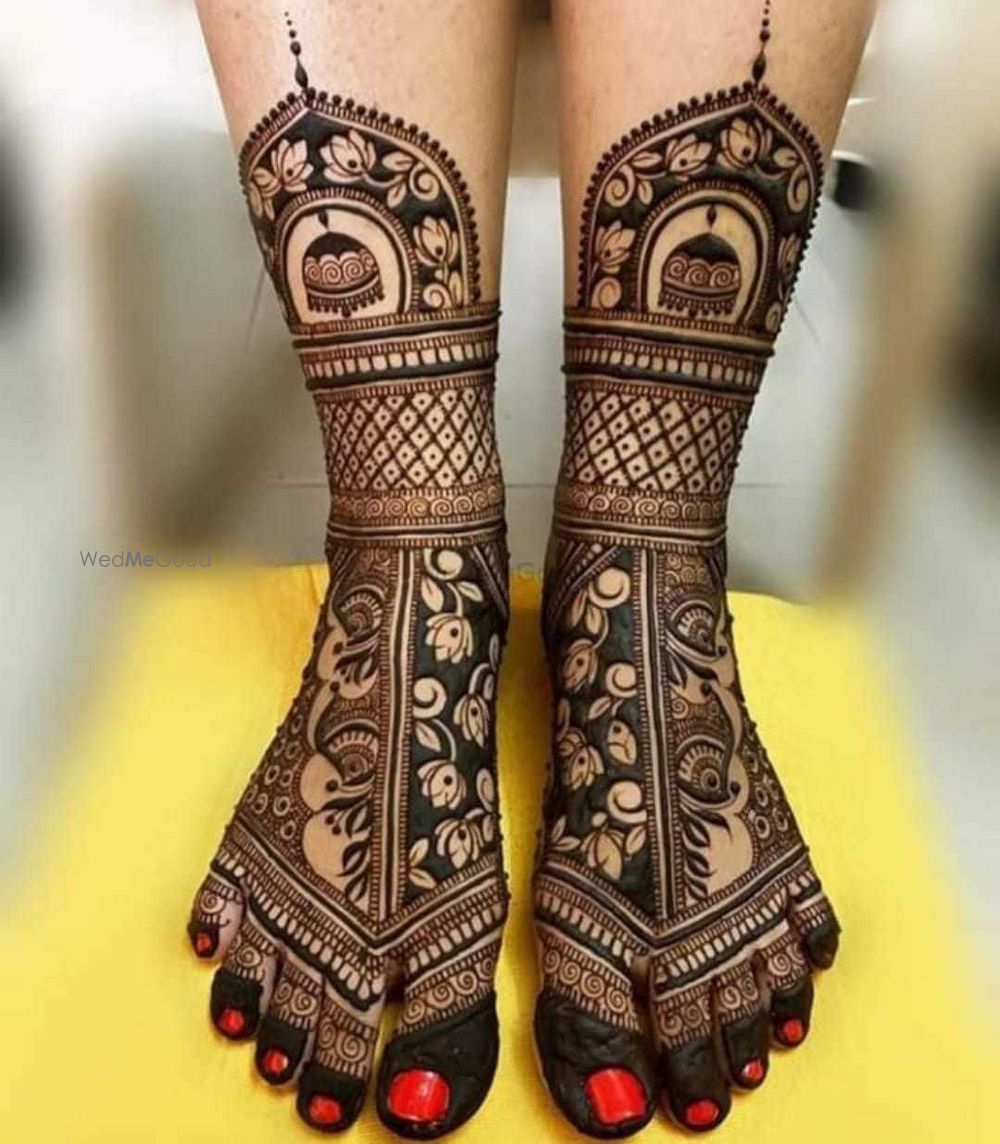 Photo From Bridal feet design - By Gaurav Mehendi Artist