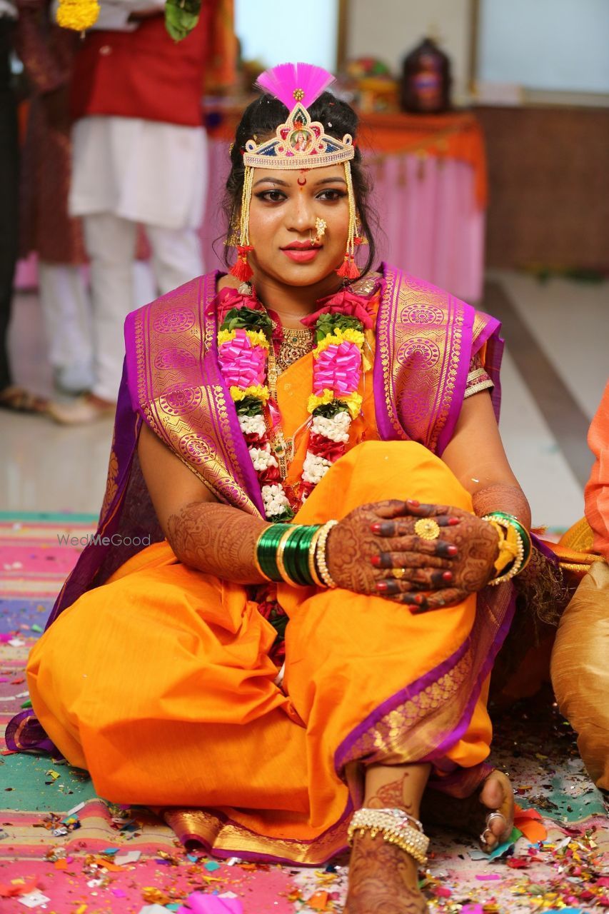 Photo From Maharashtrian Bride makeover - By Makeupartistic