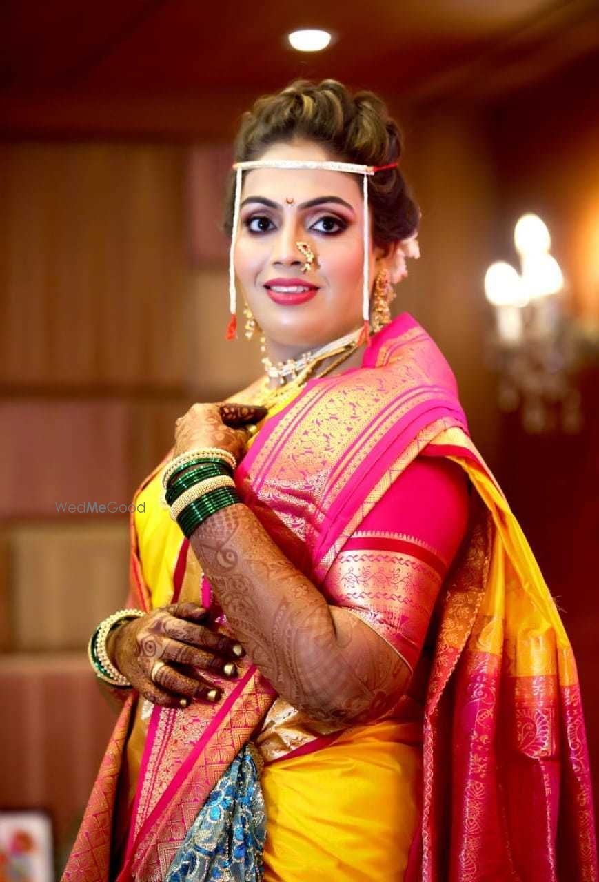 Photo From Maharashtrian Bride makeover - By Makeupartistic