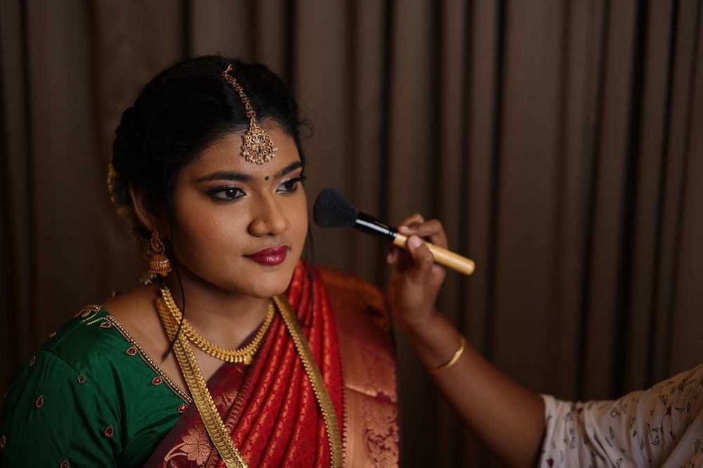 Photo From Srividhya's Engagement - By Bridal Makeup by Sharmilaa