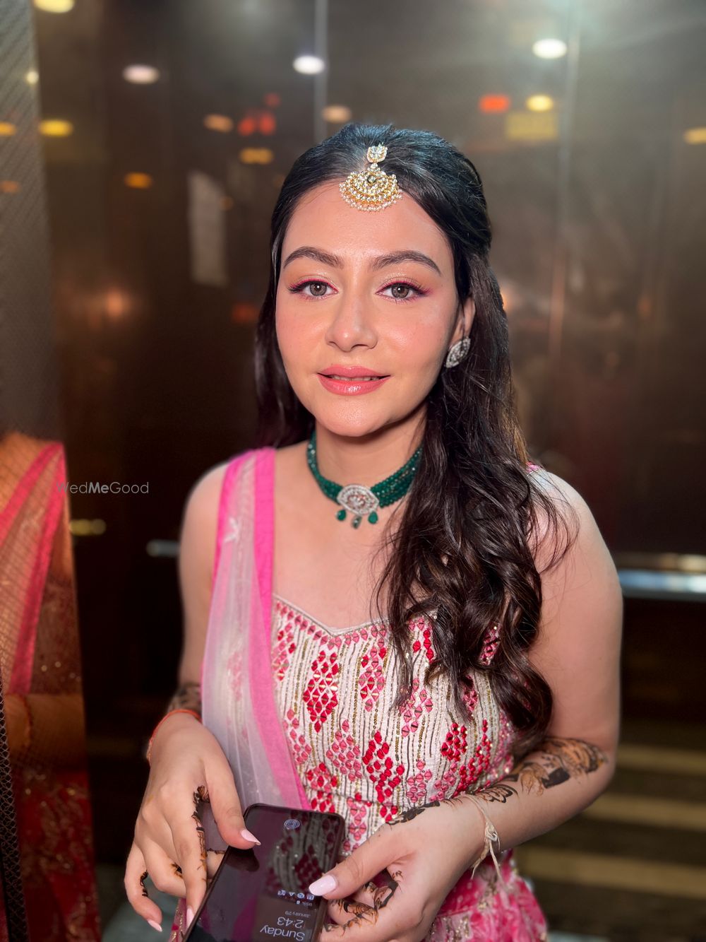 Photo From Somya - Look 1 - Mehendi - By Twinkle Mota Makeup Artist