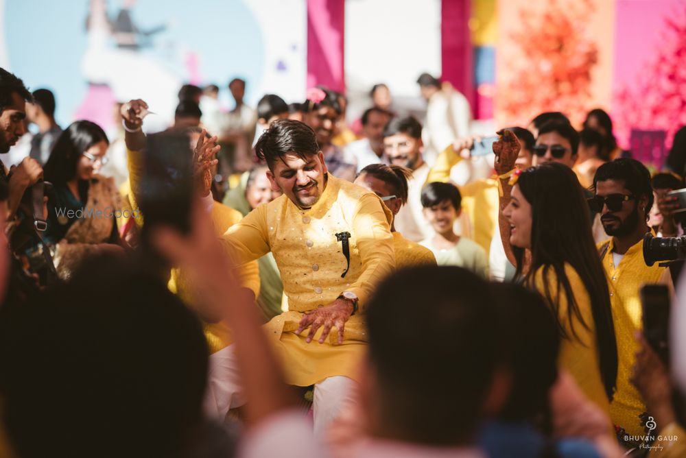 Photo From Harshita & Anant: Haldi - By Bhuvan Gaur Photography