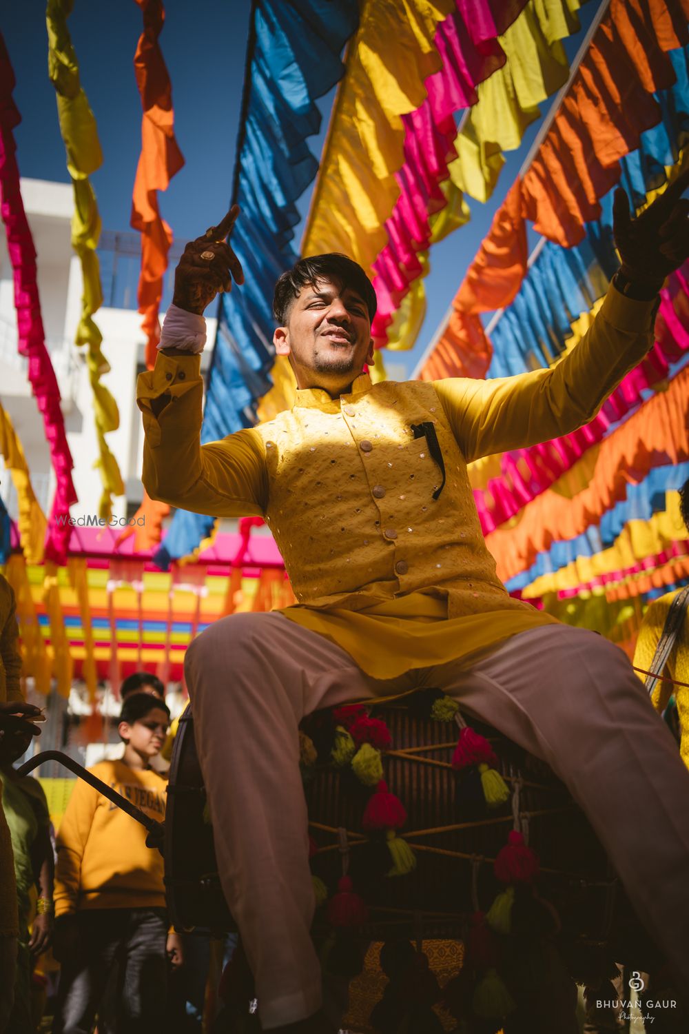 Photo From Harshita & Anant: Haldi - By Bhuvan Gaur Photography