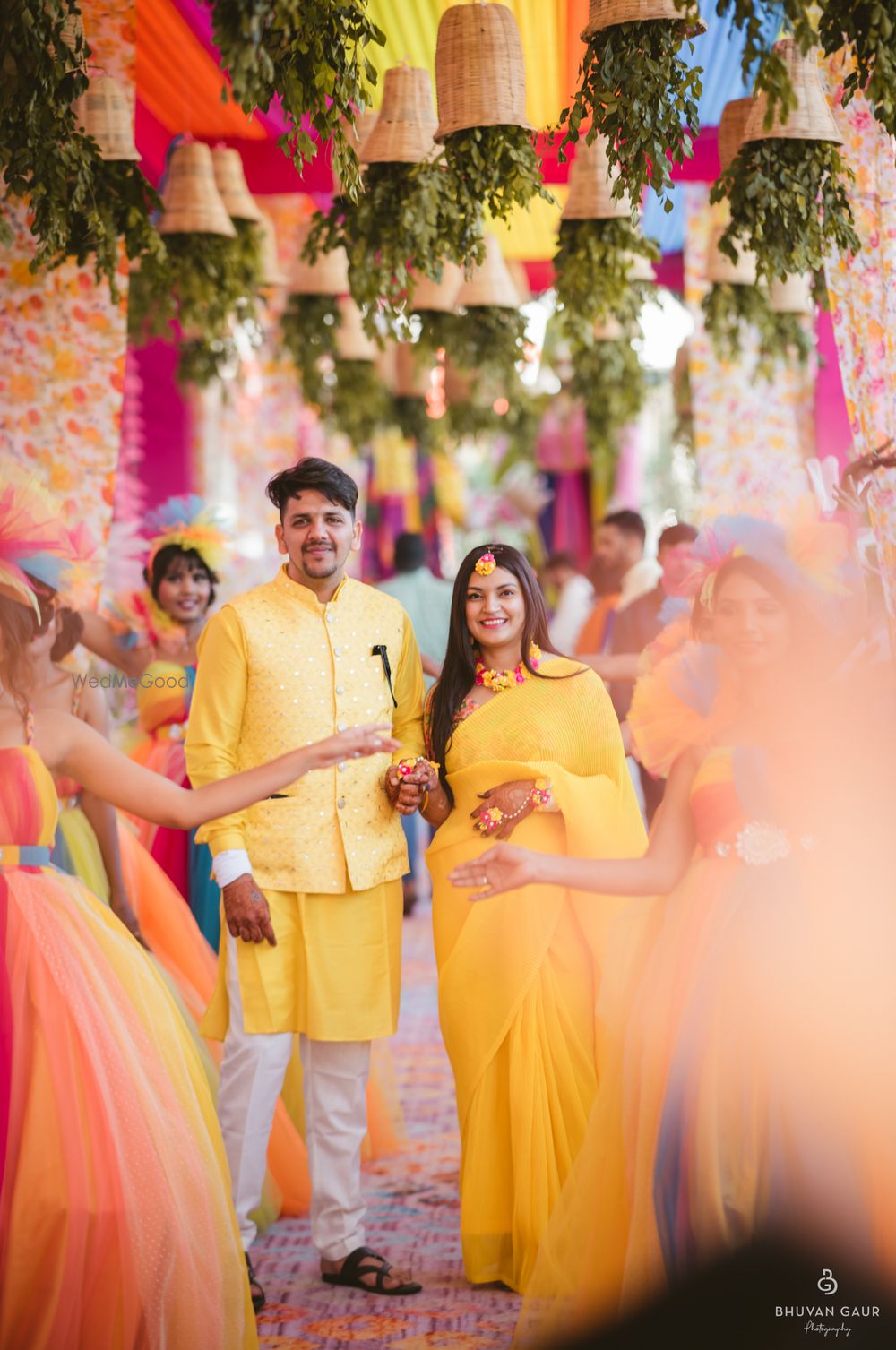 Photo From Harshita & Anant: Haldi - By Bhuvan Gaur Photography