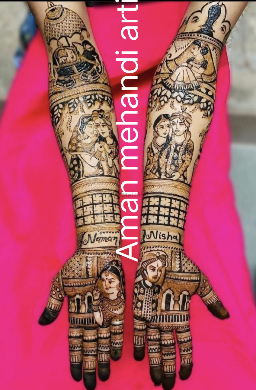 Photo From Special Bridal Mehndi - By Aman Mehandi Artist