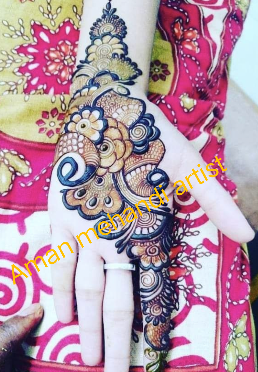 Photo From Mumbai Stylish Arabic Mehndi - By Aman Mehandi Artist