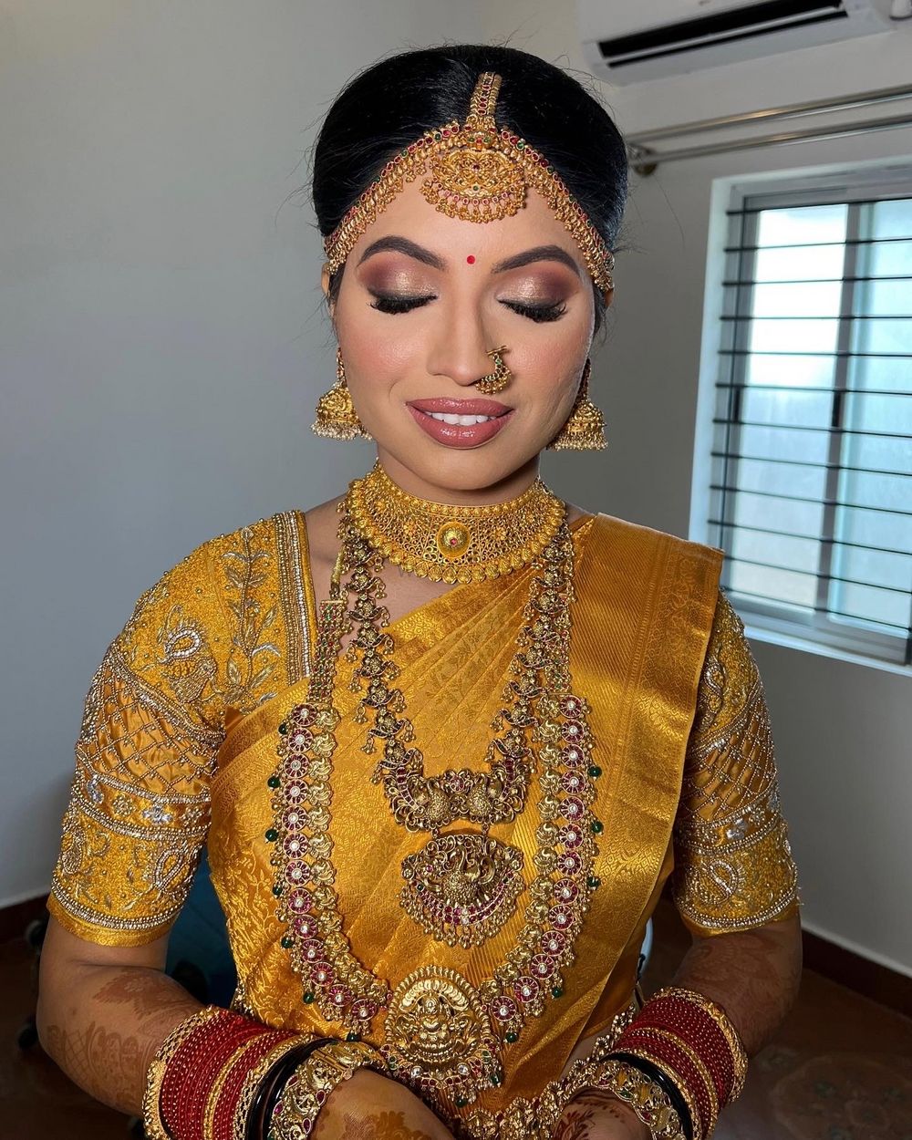 Photo From Bride DAKSHU- Muhurtham(Bridal) Makeup  - By The Walk of Beauty by Deepshikha