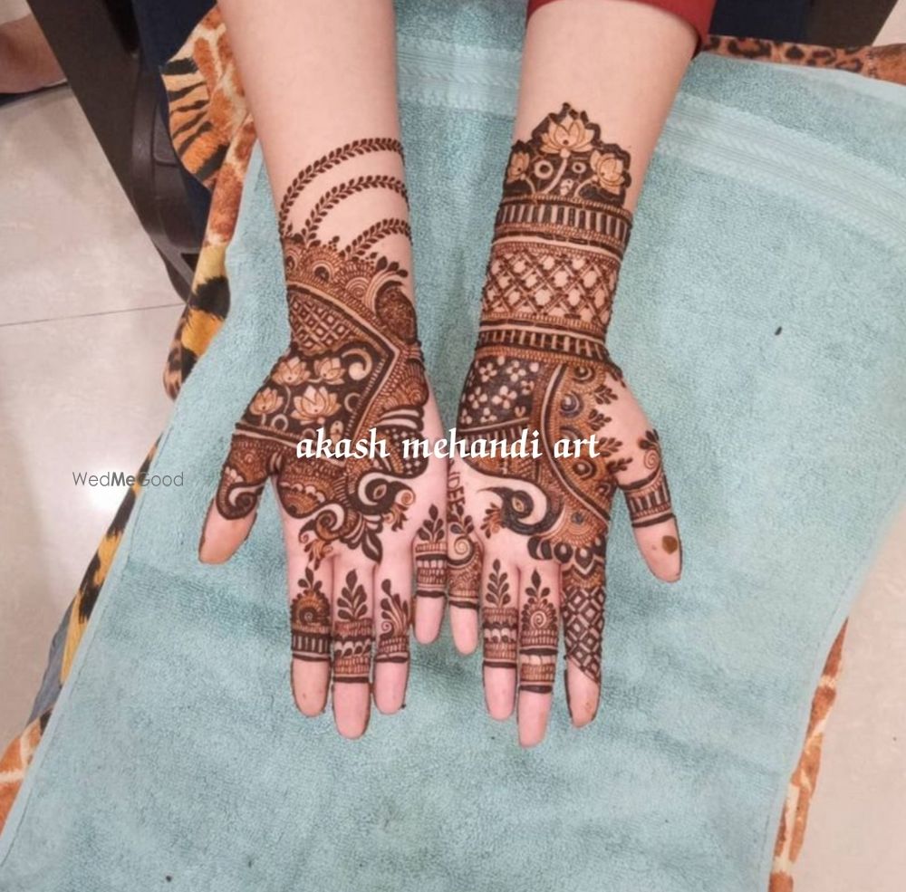 Photo From NORMAL MEHANDI DESIGNS - By Akash Mehandi Arts