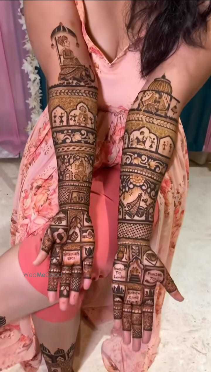 Photo From Bridal Mehandi - By Manoj Gupta Mehandi Arts