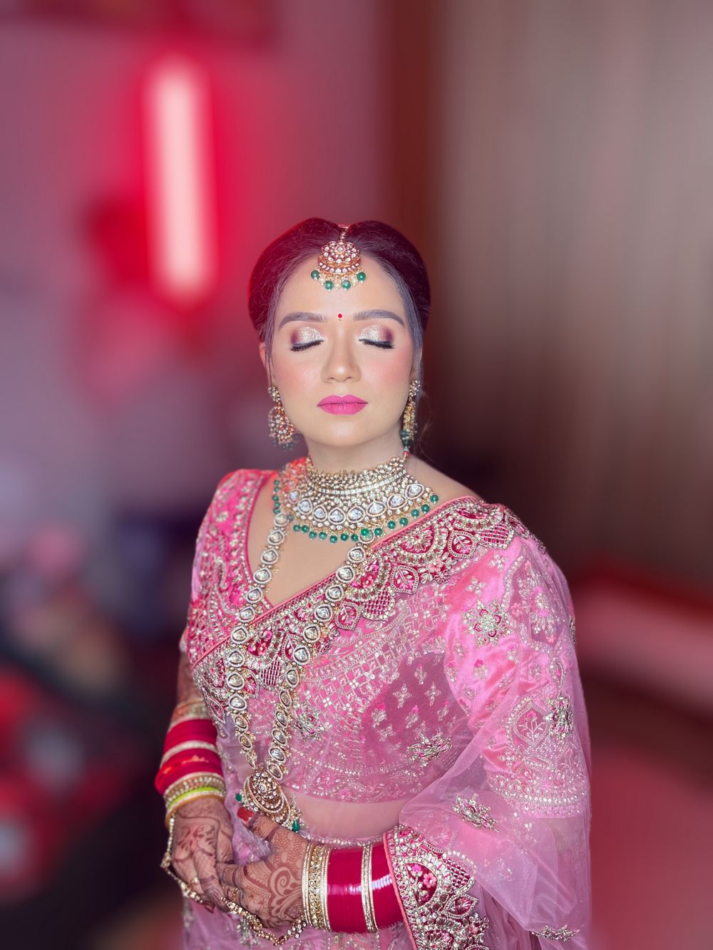 Photo From Lehnga Look - By Alisha Makeup Artist & Hairstylist