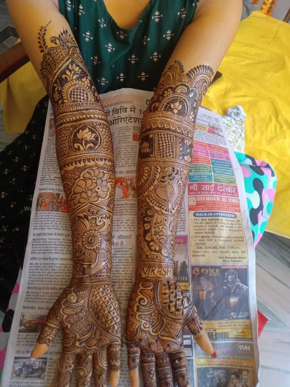 Photo From Ginni ki shaadi - By Siddhatri Mehandi Art