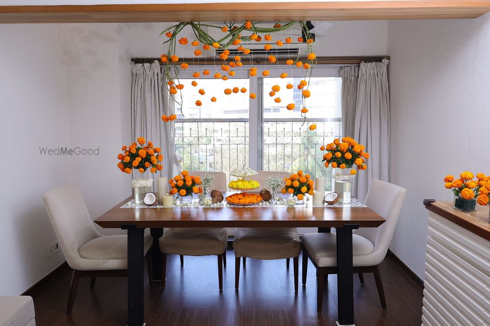 Photo From Initmate Home Decor - Marigold Theme - By Memorabilis Decor