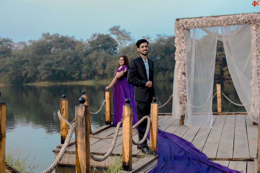Photo From Vidhya & Kaushik Couple Photoshoot Honeybook Studio Palghar - By Arrow Multimedia