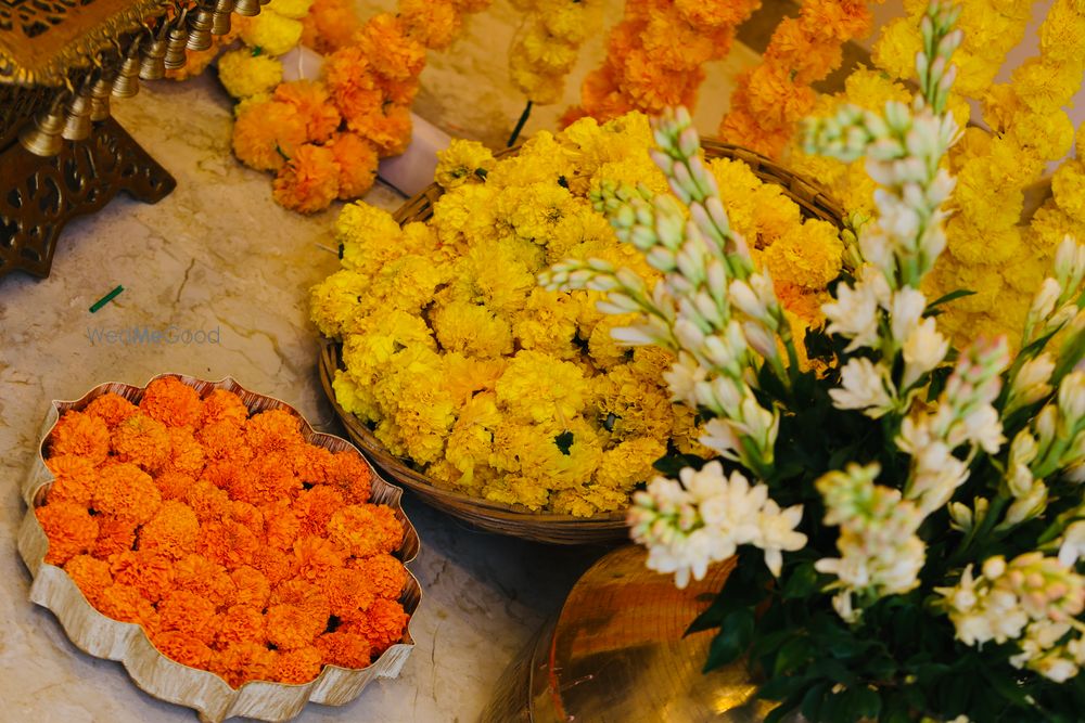 Photo From Intimate Home Decor - Marigold theme - By Memorabilis Decor