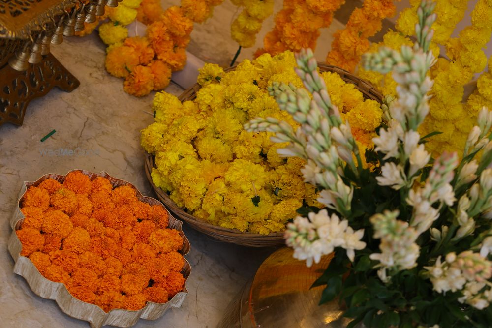 Photo From Intimate Home Decor - Marigold theme - By Memorabilis Decor