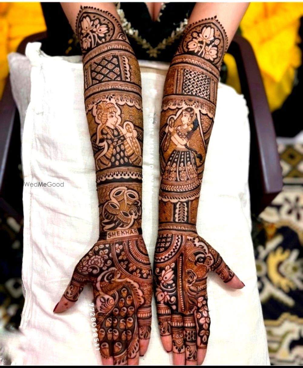 Photo From Dulhan Mehndi Bridal - By Rohit Mehandi Art