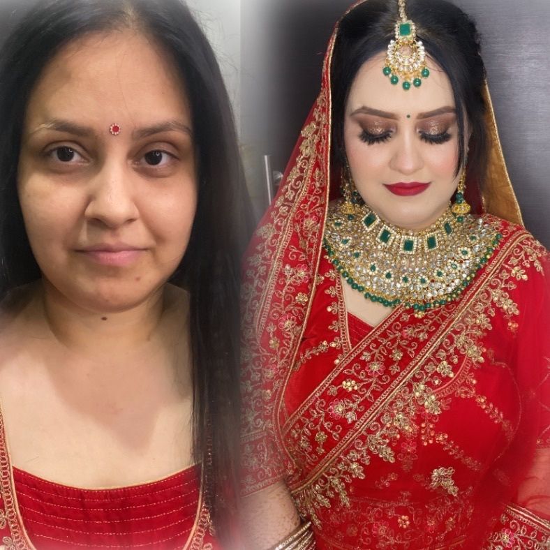 Photo From Bride Asha - By Gloria Makeovers
