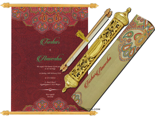 Photo From Customized Scroll Invitations - By Madhurash Cards