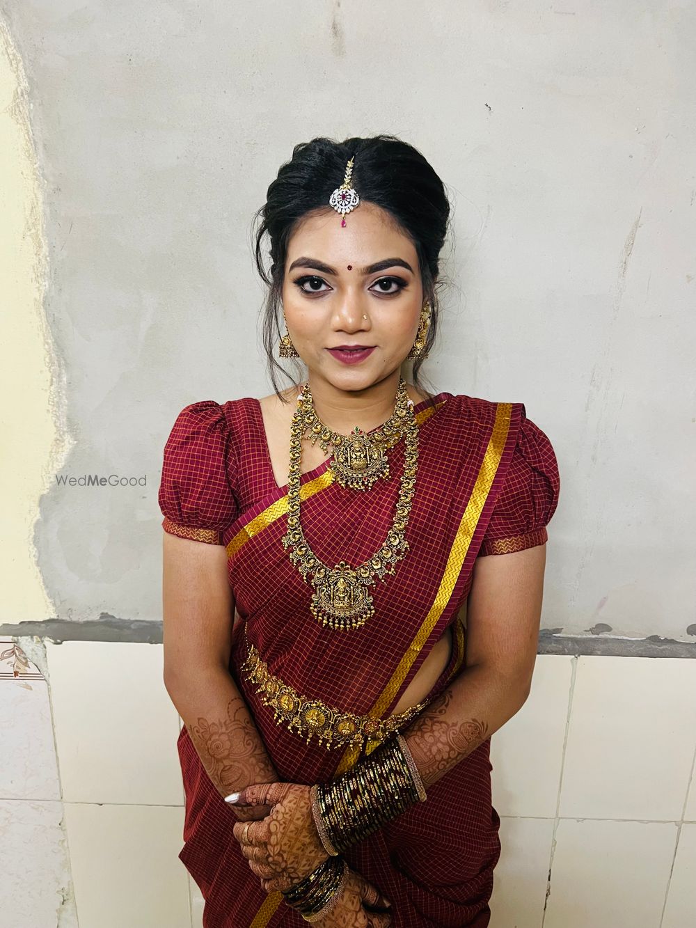 Photo From bride Sangeetha  - By Makeover with Sushma Gowda