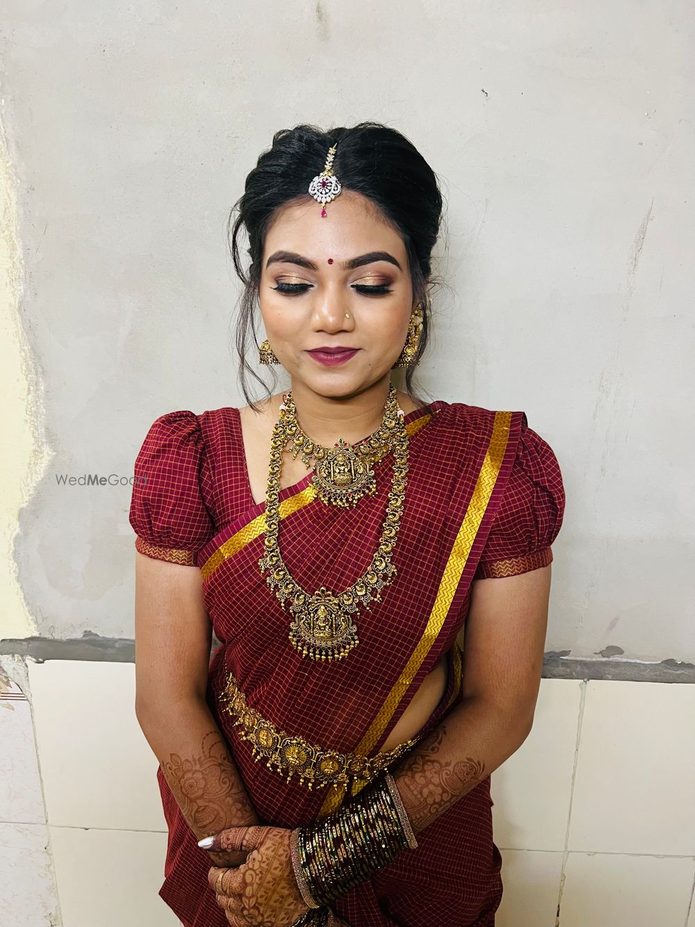 Photo From bride Sangeetha  - By Makeover with Sushma Gowda