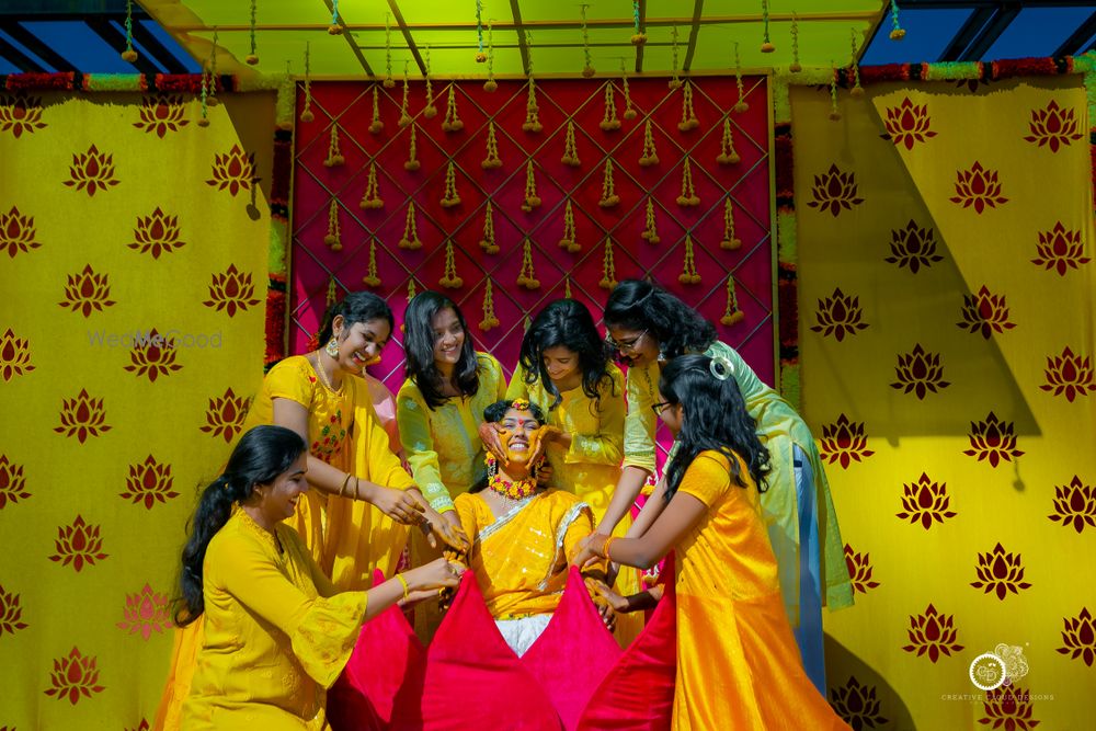 Photo From Sasichandana | Haldi Ceremony  - By Creative Cloud Designs