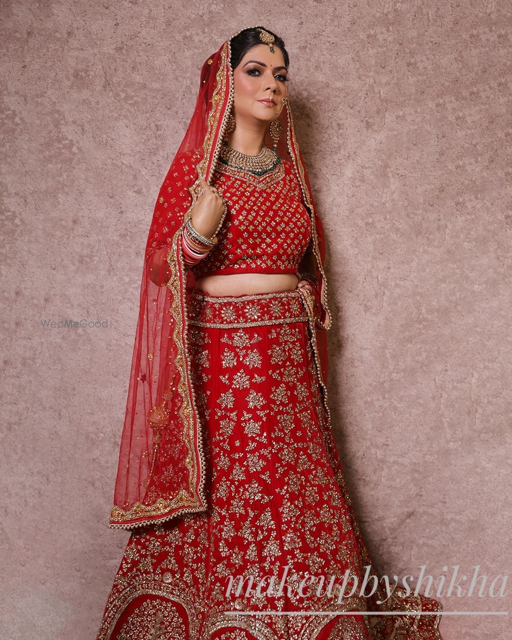 Photo From Dipika bridal - By Shikha Mehra Makeup Artist