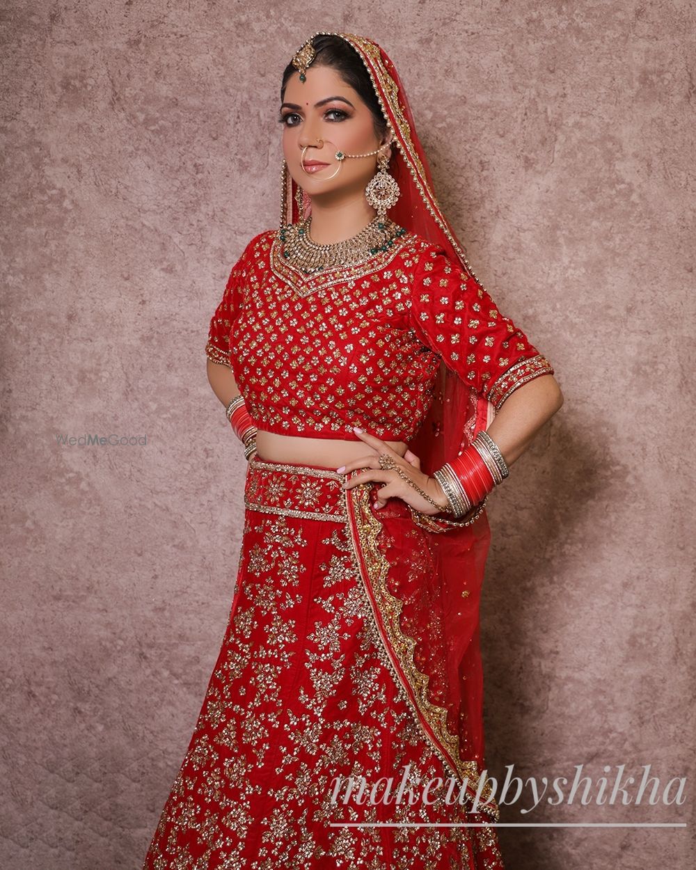 Photo From Dipika bridal - By Shikha Mehra Makeup Artist