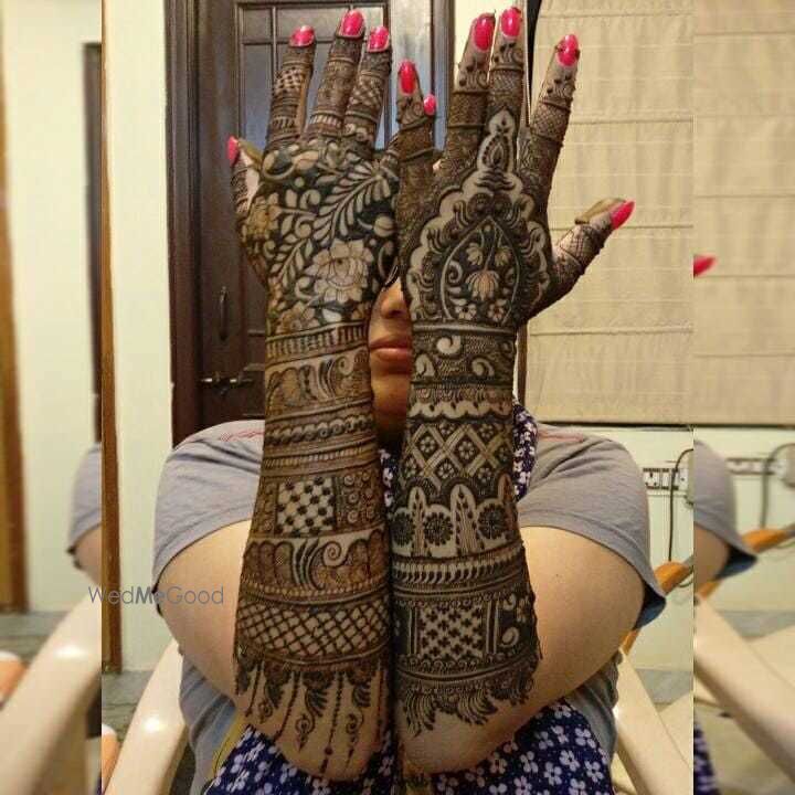 Photo From Mehandi work - By Milan Mehandi Art