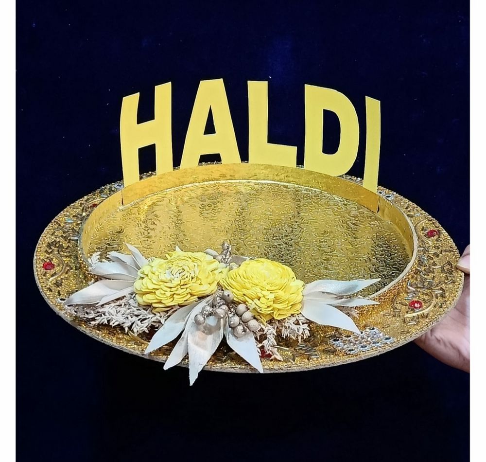 Photo From haldi platter - By SP Gifts