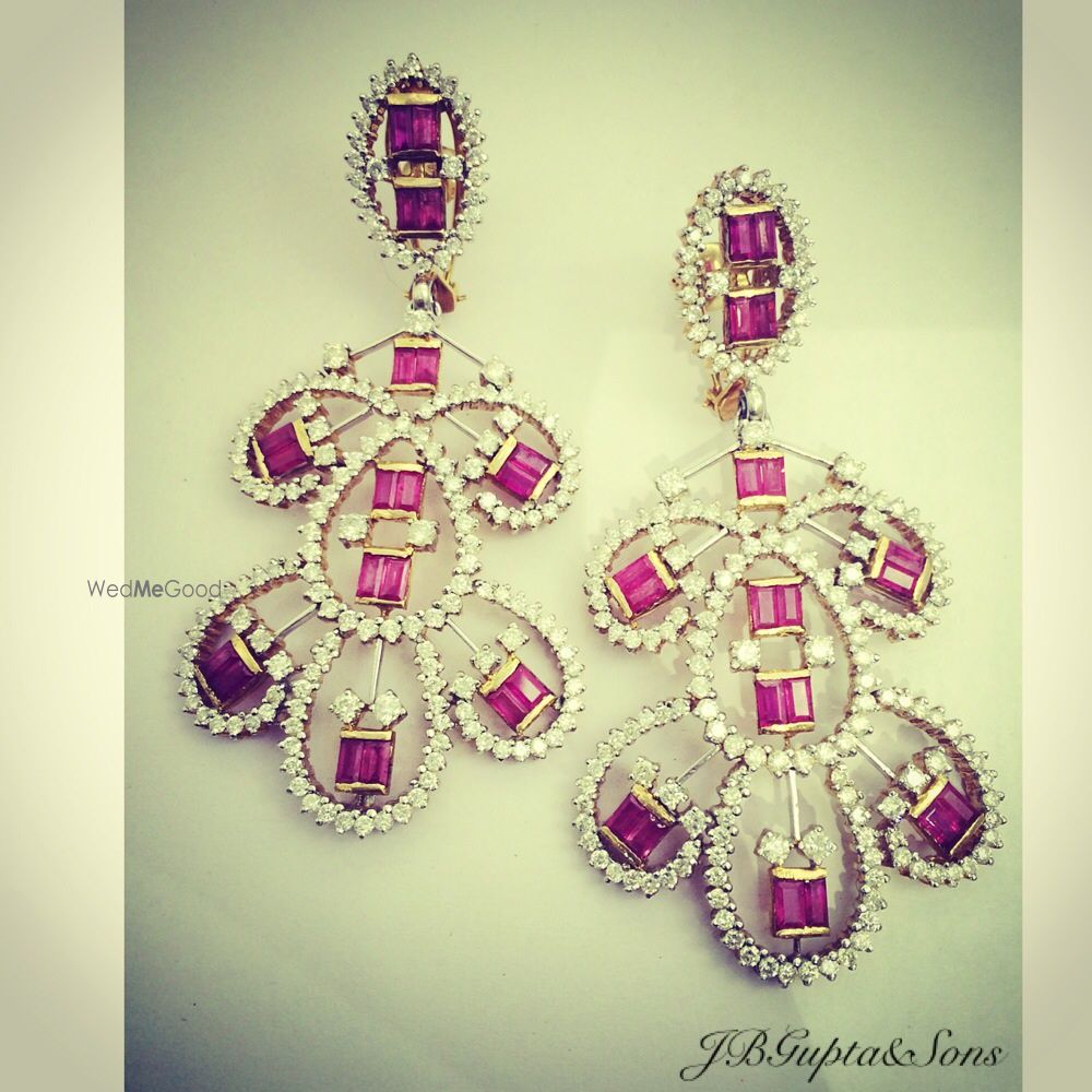 Photo From Vainavi: diamond/precious stones earrings and pendent sets - By JB Gupta and Sons Jewelers