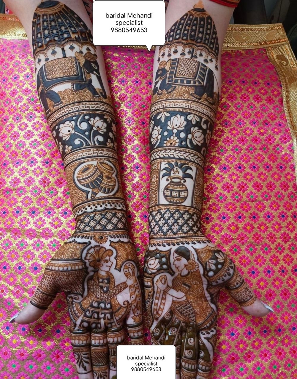 Photo From Bhawani Mehandi artists  new bridal design - By Bhawani Mehendi Artists